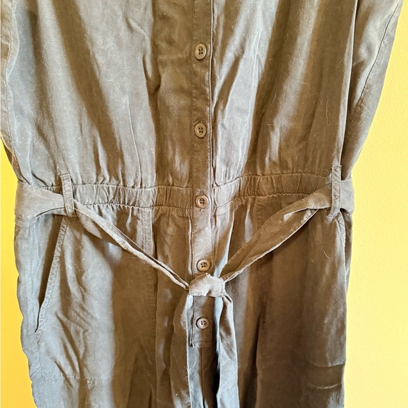 NWOT Cloth & Stone Black Button-Front Jumpsuit Size XL - Picture 4 of 9